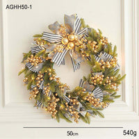 Kerstkrans met Verlichting – 50 cm